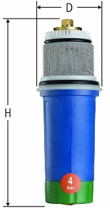 Picture of Nussbaum  93010 Patrone zu Druckreduzierventilen, Grösse: 25, Art.Nr. 93010.21