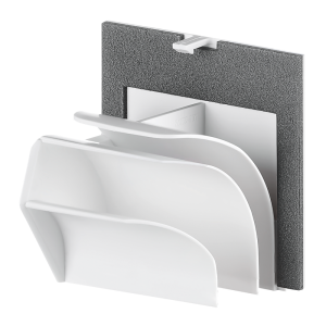 Picture of Helios - ELS-ARS Umbauset für Ausblas rückseitig, bestehend aus Leitblech und Nieten, Art.Nr. : ELS-ARS