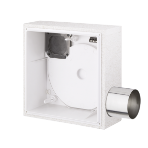 Picture of Helios - ELS-GUBRZR UP-Gehäuse mit Brandschutzabsperrklappe, -ummantelung K90, 2. Anschluss rechts, Art.Nr. : ELS-GUBRZR