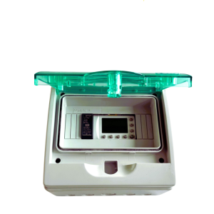 Picture of Helios - CFT-AED WS Auswerteeinheit mit Display für Feuchte- messung inkl. Wandschrank mit Klarsicht, Art.Nr. : CFT-AED WS