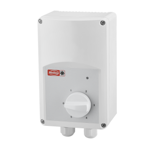 Picture of Helios - MWS 3 Trafo-Drehzahlsteller 5-stufig, mit Motorvollschutz, 1-PH, 230V, 3A, Art.Nr. : MWS 3