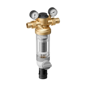 Picture of Honeywell Resideo Hauswasser-Feinfilter F76S, 100 µm, bleifrei, Gewindetülle 1", Art.Nr. :F76S-1LFAA