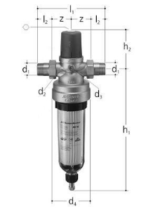 Picture of JRGURED Combi Hauswasserstation Rotguss, Anmerkung , DN 50, GN 2, Zoll 2, Art.Nr. :1350.640