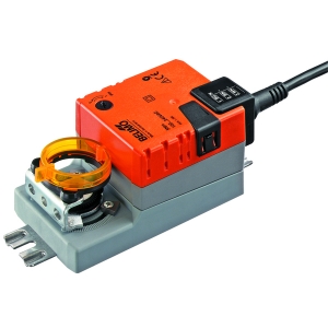 Picture of Belimo Schnellläufer-Drehantrieb, 2 Nm, AC 100...240 V, Auf/Zu, 3-Punkt, 35 s, Formschluss 8x8 mm, IP54, Art.Nr. :TMC230A-F