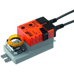 Picture of Belimo Schnellläufer-Drehantrieb, 2 Nm, AC 100...240 V, Auf/Zu, 3-Punkt, 35 s, 1x SPDT, Formschluss 8x8 mm, IP54, Art.Nr. :TMC230A-S-F