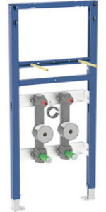 Picture of Geberit Duofix Element für Waschtisch, 112 cm, Standarmatur, mit zwei Wasserzählerstrecken, Unterput, Art.Nr. :111.570.00.2