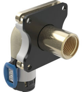 Picture of Geberit FlowFit Bogenwanddurchführung 90°: d=20mm, Rp=1/2", Art.Nr. :620.804.00.1