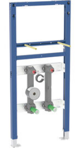 Picture of Geberit Duofix Element für Waschtisch, 112 cm, Standarmatur, mit einer Wasserzählerstrecke und einer, Art.Nr. :111.571.00.2