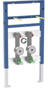 Picture of Geberit Duofix Element für Waschtisch, 82-98 cm, Standarmatur, mit zwei Wasserzählerstrecken, Unterp, Art.Nr. :111.573.00.2