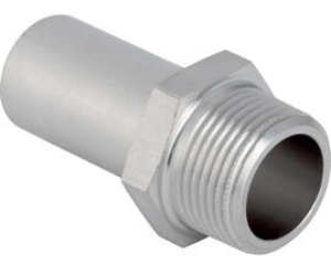 Picture of Geberit Mapress Therm Übergang mit Aussengewinde und Einschubende: d=54mm, R=2", Art.Nr. :41940