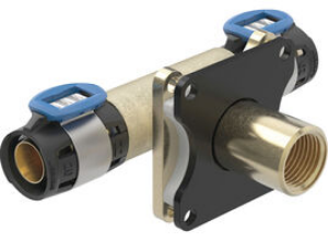 Picture of Geberit FlowFit T-Wanddurchführung 90°: d=16mm, Rp=1/2", Art.Nr. :620.812.00.1