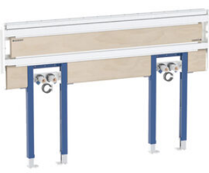 Picture of Geberit Duofix Element für Doppelwaschtisch, 98 cm, erweiterbar auf 112 cm, Bausatz, Art.Nr. :111.530.00.2