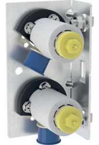 Picture of Geberit GIS Traverse für vertikal montierte Wandarmatur Aufputz, mit zwei Wasseranschlüssen, Art.Nr. :461.746.00.1