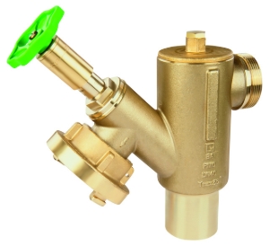 Bild von Honeywell Resideo - Systemtrenner BA für Standrohre, bleifrei, DN40, Eingang G 2", Ausgang Storz-Kupplung C, Art.Nr.: BA295ST-11/2LFA