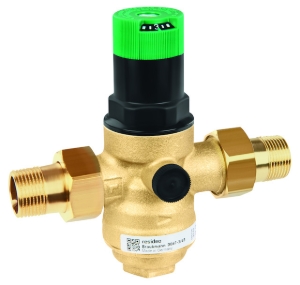 Bild von Honeywell Resideo - Druckminderer D06F, Messing bleifrei, Messing-Siebtasse, Gewindetülle R 2", Art.Nr.: D06F-2LFB