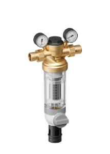 Bild von Honeywell Resideo - Hauswasser-Feinfilter F76S, 20 µm, bleifrei, Gewindetülle 1", Art.Nr.: F76S-1LFAB