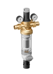 Bild von Honeywell Resideo - Filterkombination FK76S, 100 µm, bleifrei, Gewindetülle 1", Art.Nr.: FK76S-1LFAA