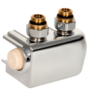 Bild von Honeywell Resideo - Abdeckung für Therafix Universal, Chrom, Art.Nr.: R32345527-002