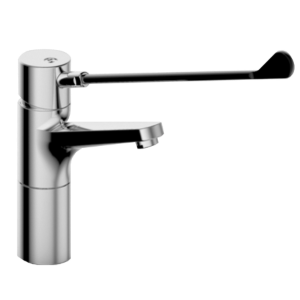 Bild von KWC - GASTRO Küche Schwenk. A150 chromeline, Cu-Rohr 10mm langer Hebel, Art.Nr. : 24.501.102.000LL