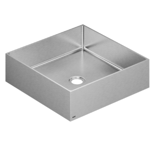 Bild von KWC - Edelstahlbecken design, 400 x 400 mm, Edelstahl, Art.Nr. : 80.002.120.700