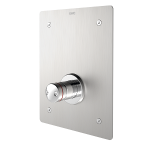 Bild von KWC F3S - F3SV2011, Selbstschluss-Duscharmatur für Wandeinbau, Höhe der Abdeckplatte:245 mm, Breite der Abdeckplatte:190 mm, Zusätzliche Verbindungen:nein, mit Rückflussverhinderer:nein, Art.Nr. : 2030068215