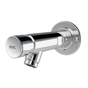 Bild von KWC F3S - F3SV1011, Selbstschluss-Wandventil für Wandmontage, Gesamttiefe:180 mm, Gesamthöhe:90 mm, mit Rückflussverhinderer:nein, A3000 open-kompatibel:nein, Art.Nr. : 2030072636