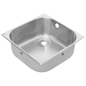 Bild von KWC SIRIUS - C20133W, Einlegebecken, Becken: Höhe:300 mm, Becken: Tiefe:400 mm, Material:Edelstahl, Becken: Breite:400 mm, Art.Nr. : 3600005240