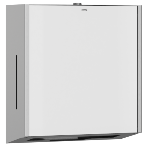 Bild von KWC EXOS. - EXO600W, Papierhandtuchspender, Materialstärke:1.2 mm, Gesamttiefe:120 mm, Füllmenge:400, Füllmenge Me:Handtücher, Art.Nr. : 3600008791