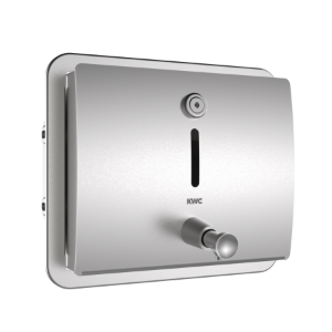 Bild von KWC STRATOS - STR619EN, Seifenspender für Unterputzmontage, Materialstärke:1.5 mm, Gesamttiefe:159 mm, Füllmenge:1, Füllmenge Me:Liter, Art.Nr. : 3600008890