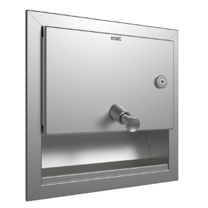 Bild von KWC RODAN - RODX619EN, Seifenspender für Unterputzmontage, Materialstärke:0.8 mm, Gesamttiefe:132 mm, Füllmenge:1, Füllmenge Me:Liter, Art.Nr. : 3600009362